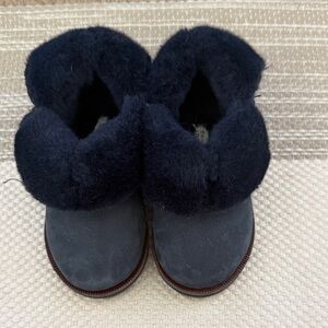 Zara Navy Blue Baby Walker Shoes